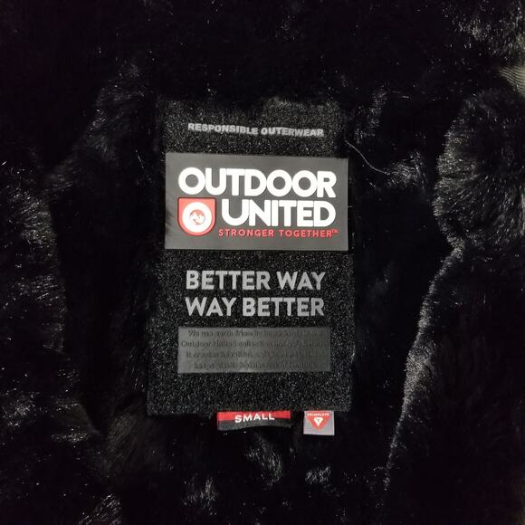 NWT Outdoor United Parka Small Camo Hercules Storm Waterproof Waxed Coating - Picture 8 of 16